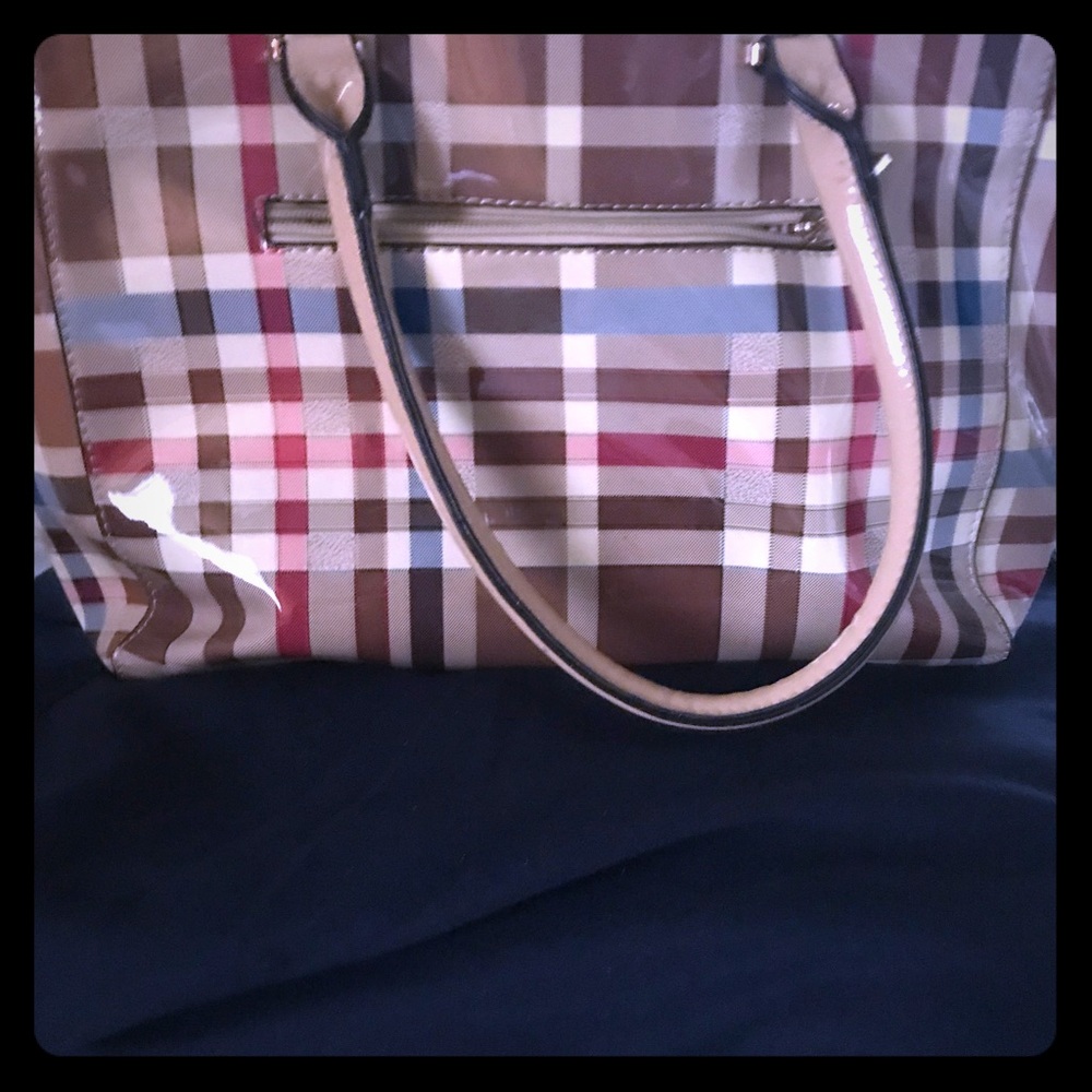 Plaid Vegan handbag